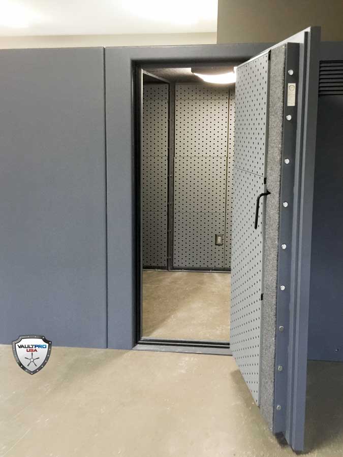 Custom Walk in Vaults and Secret Safe Rooms made in USA