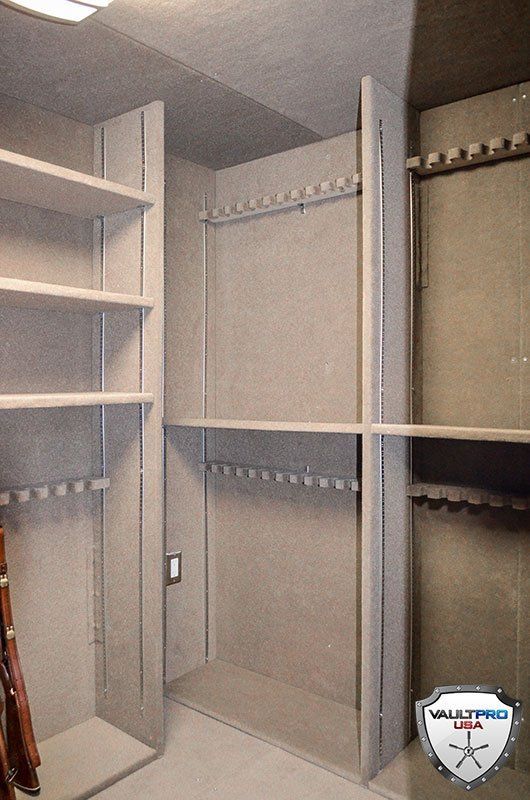 Custom Walk in Vaults and Secret Safe Rooms made in USA