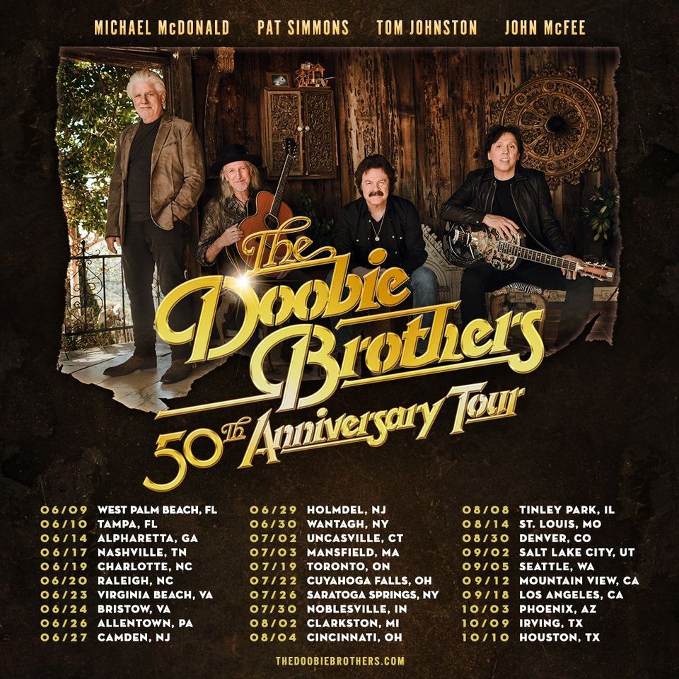 Michael McDonald reunites with The Doobie Brothers for 50th Anniversary