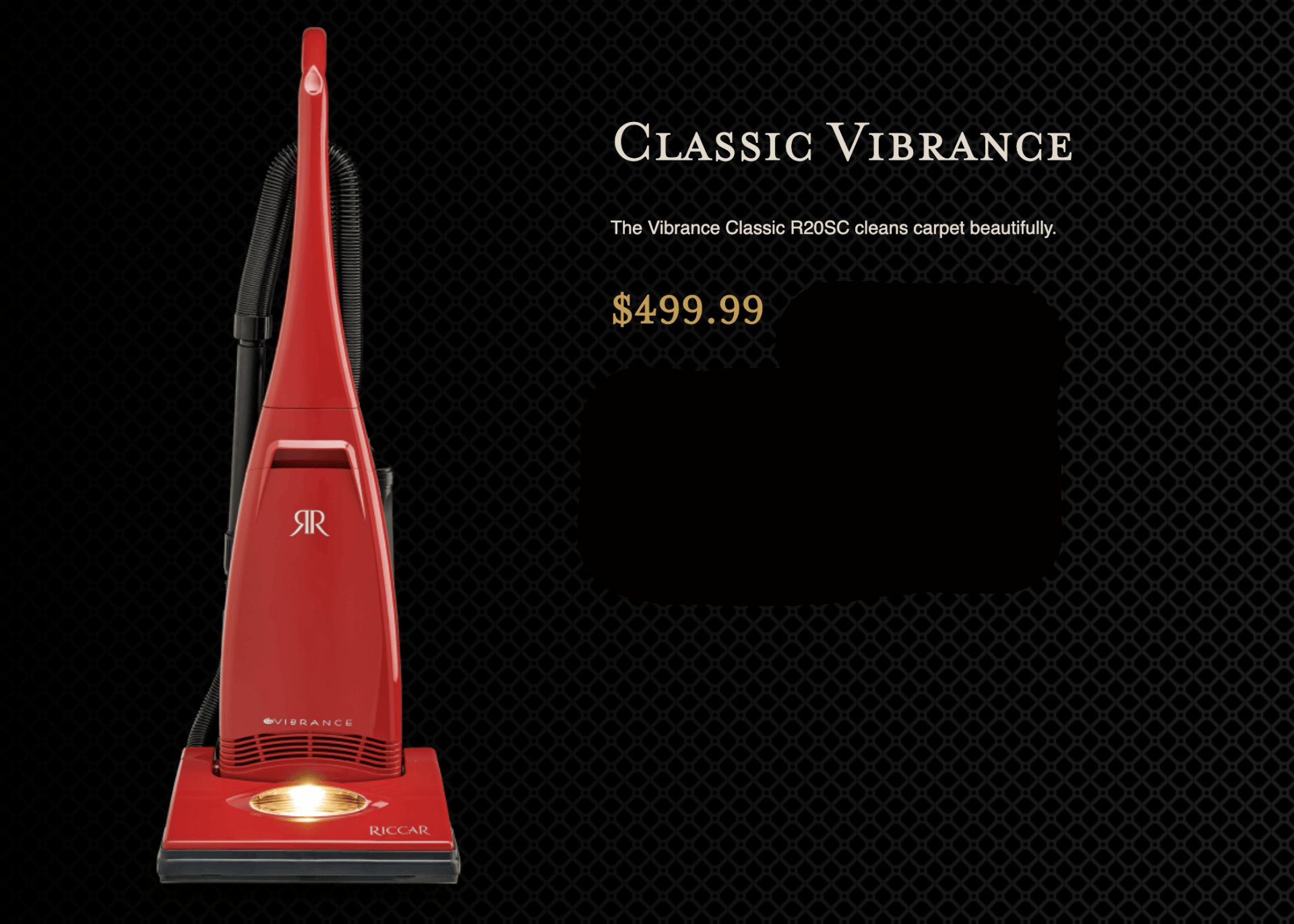 Frye's Sweeper & Sewing Riccar Lineup