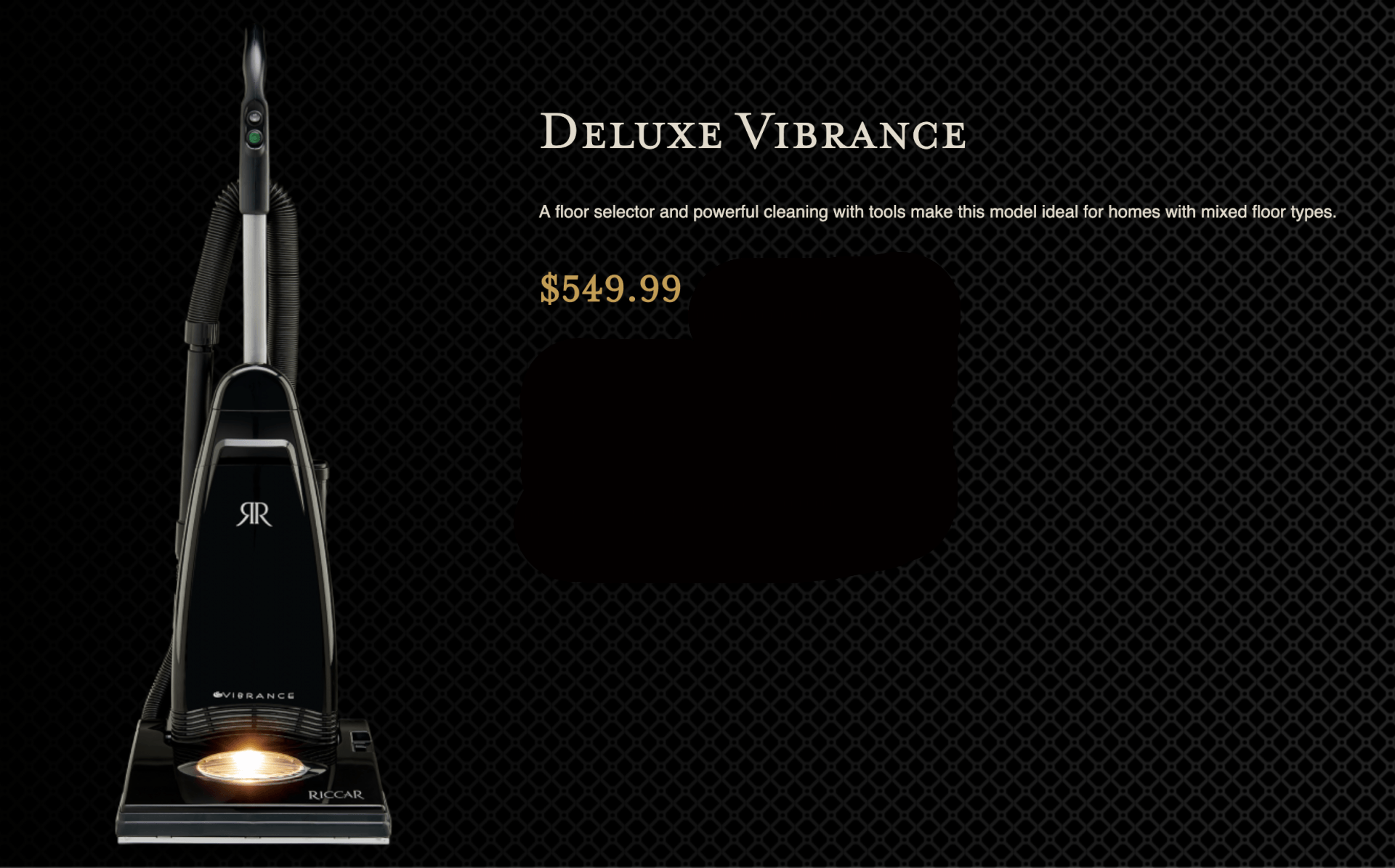 Frye's Sweeper & Sewing Riccar Lineup