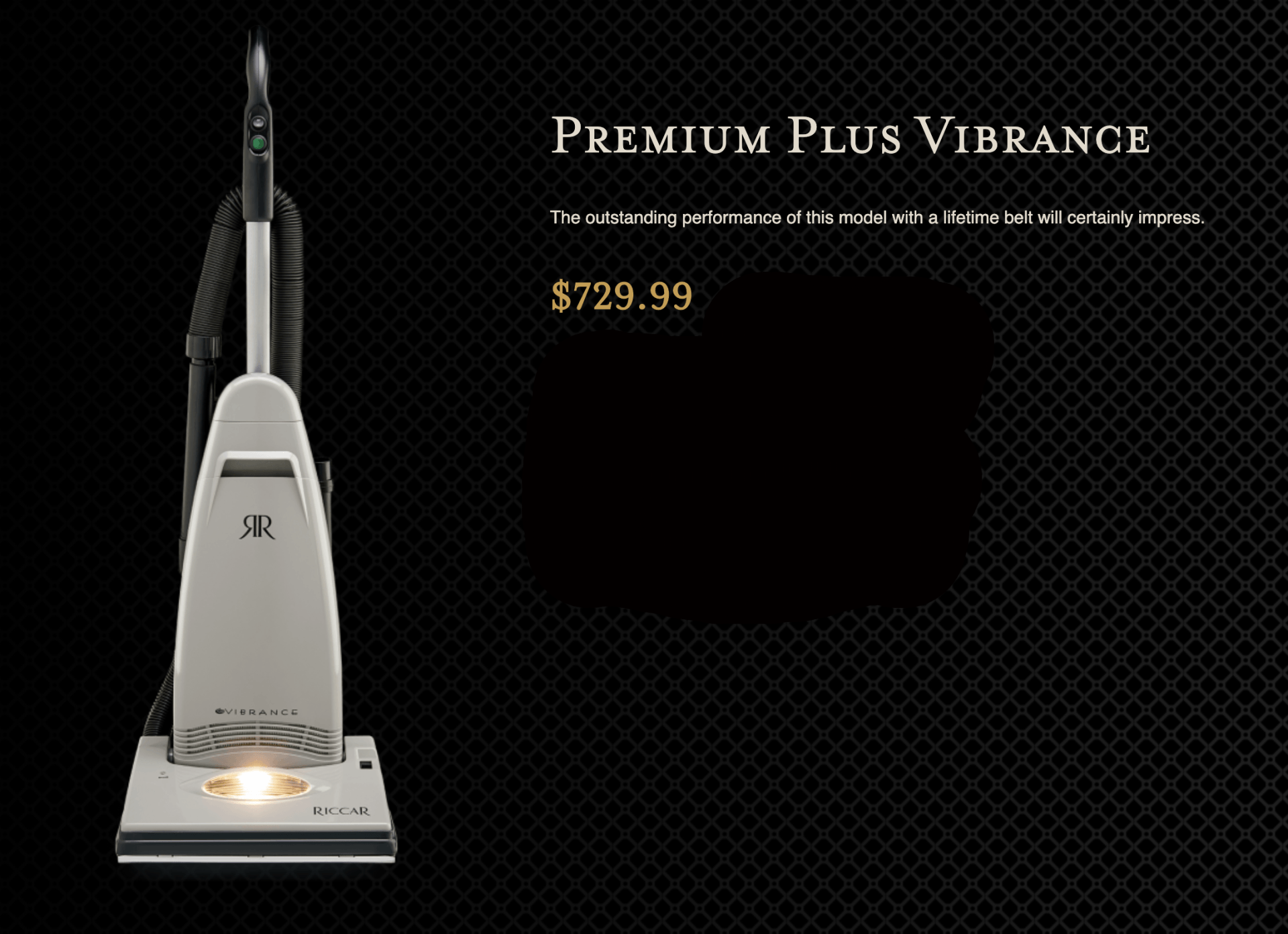 Frye's Sweeper & Sewing Riccar Lineup