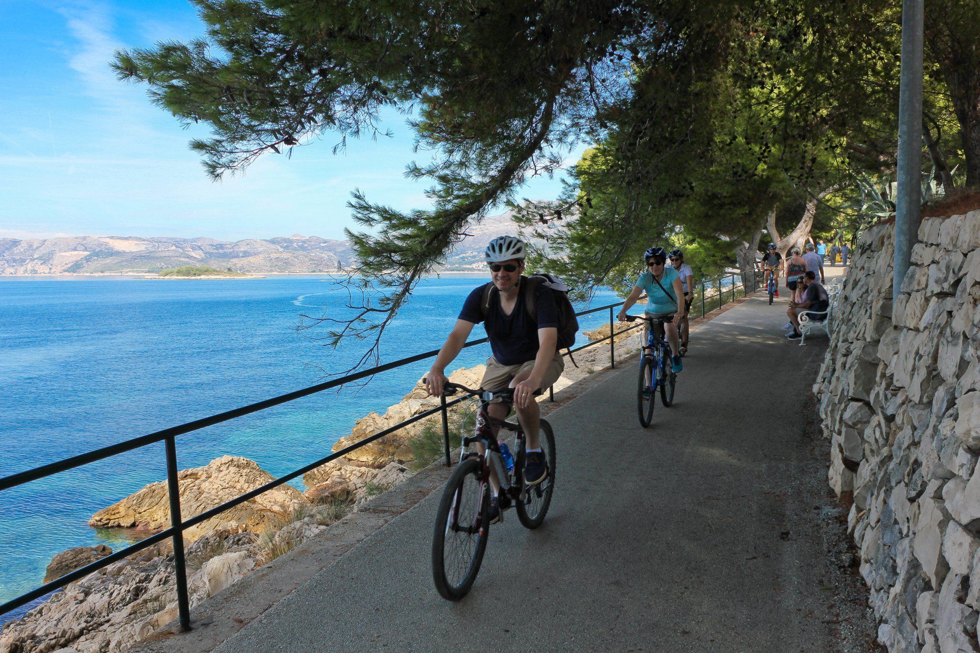 Wine Tasting Tour Dubrovnik Countryside on a Bike in Croatia