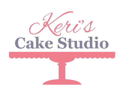 Cake studio logo with a combination of beautiful lettering and a cake in  line style. 25444487 Vector Art at Vecteezy