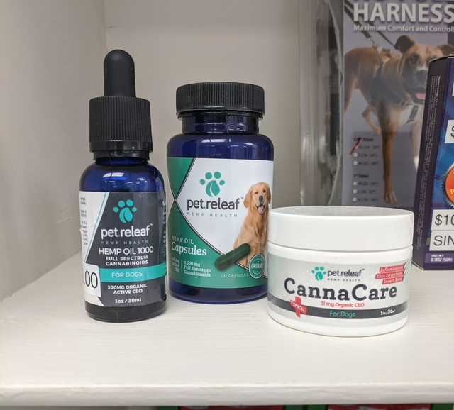 pet releaf hemp oil capsules