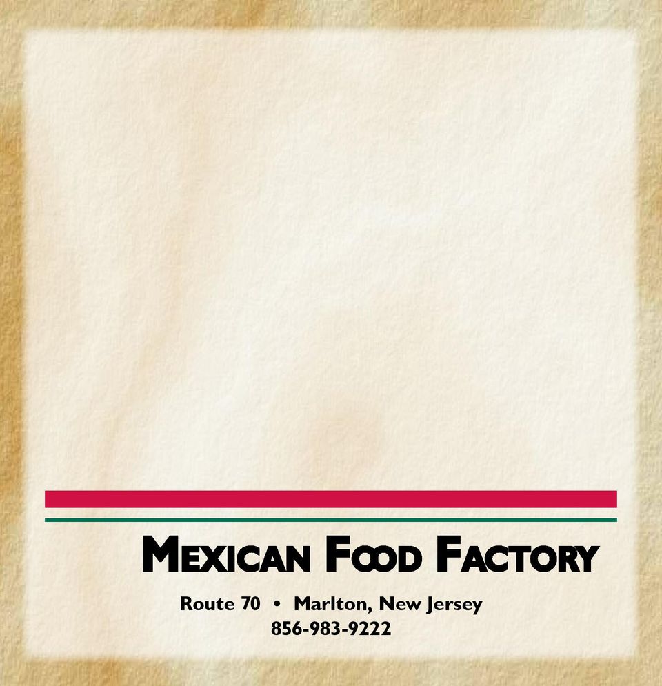 Mexican Restaurant, Mexican Food Marlton, NJ