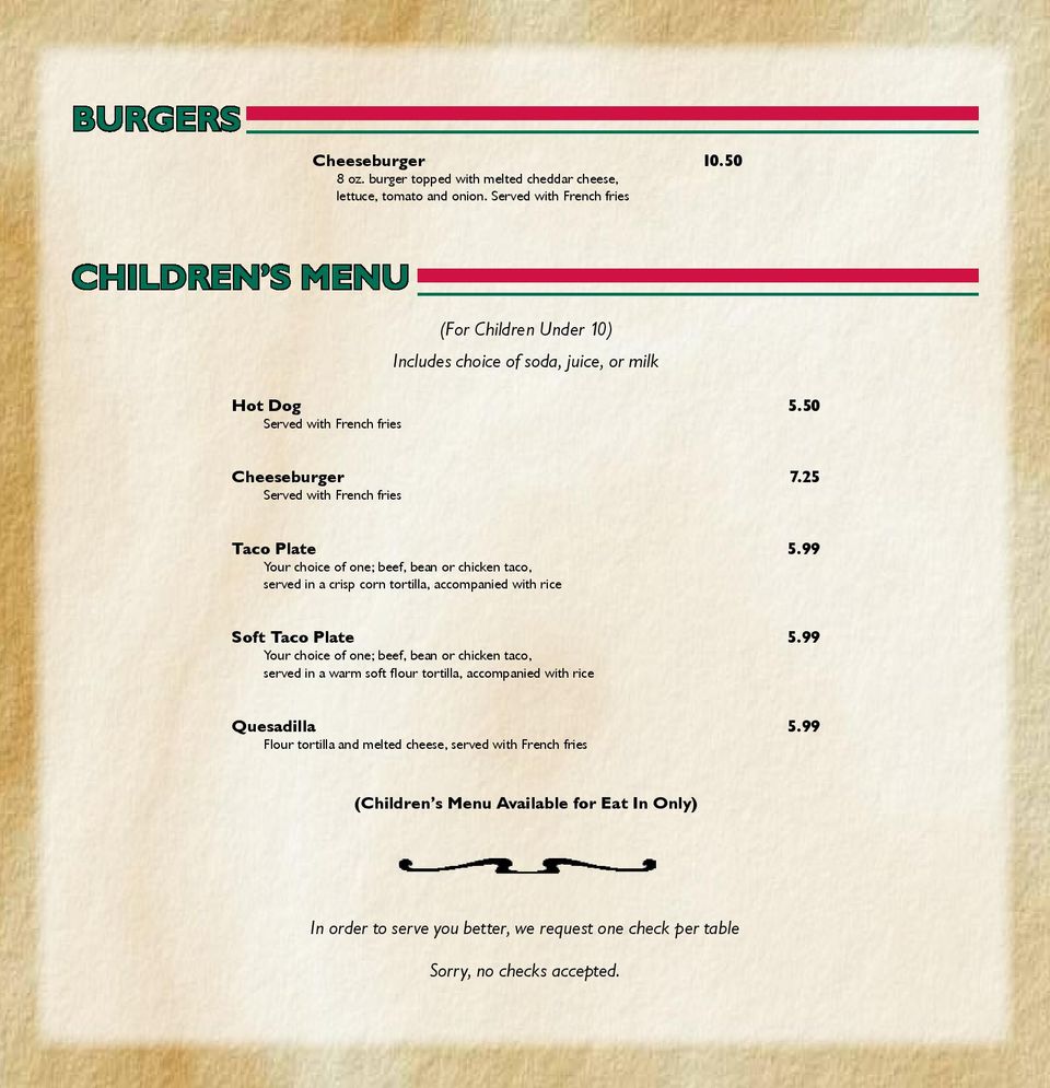 Mexican Restaurant, Mexican Food Marlton, NJ