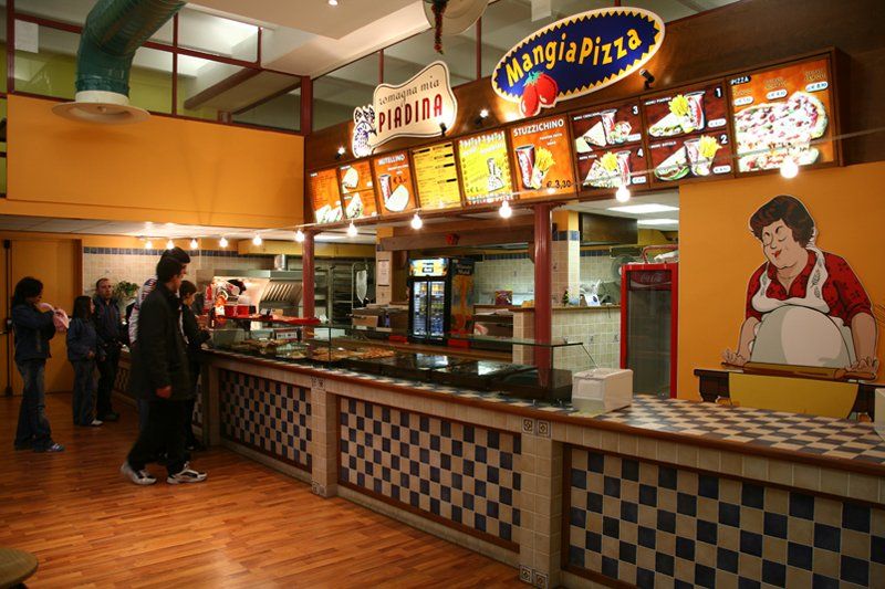 Punto bar di un locale