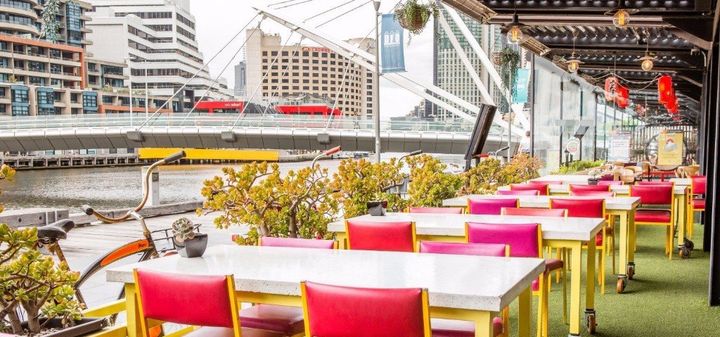 Thai Hawker food in Melbourne South Wharf