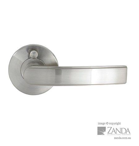 door handle circle type silver