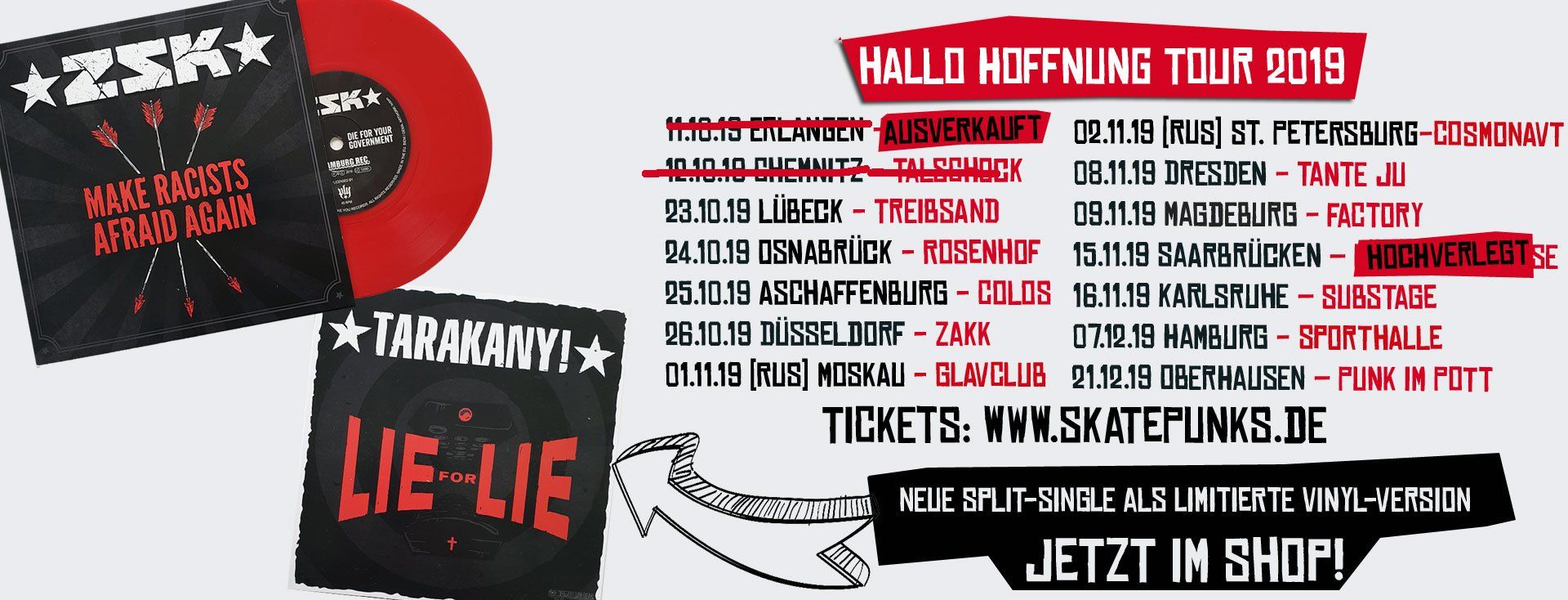 Limitierte Splitsingle