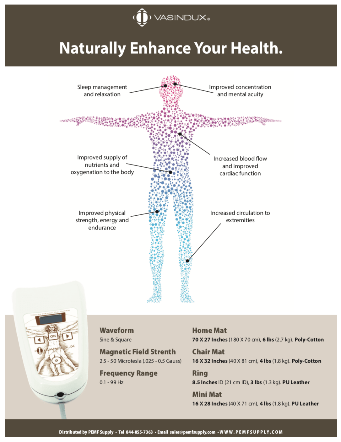 PEMF Therapy Vasindux